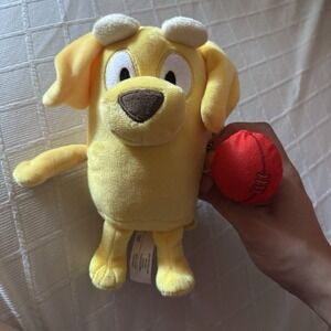 Lucky 8" Plush Toys Bluey Friends Cartoon Stuffed Dog Animal Family